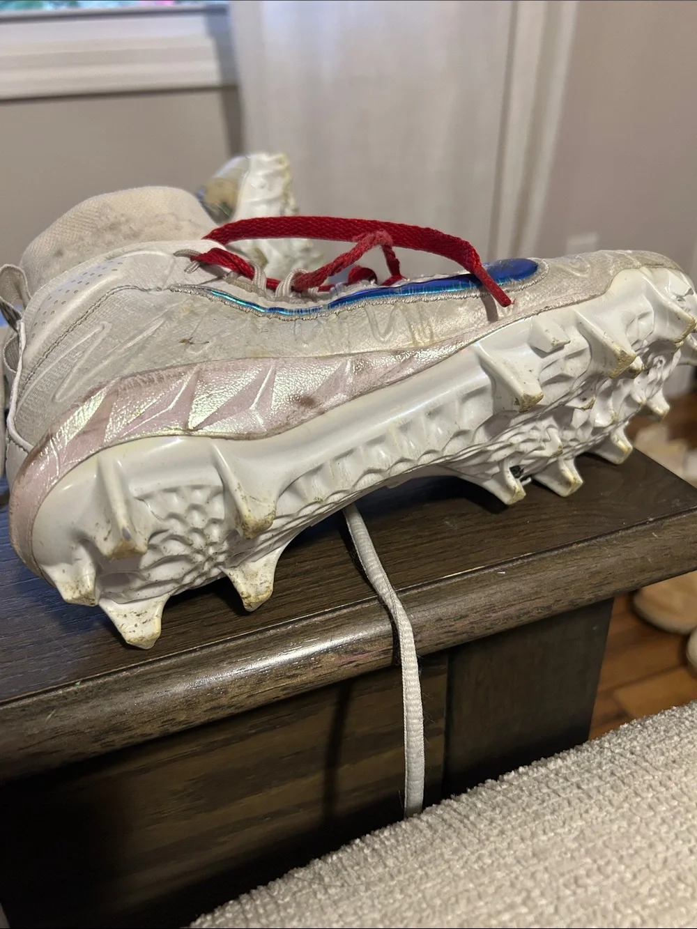 White Athletic Cleats women’s